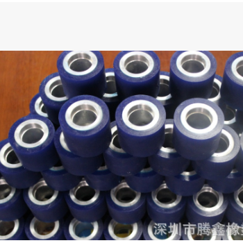 耐磨鋁制軸心聚氨酯包膠輥，防靜電膠輪