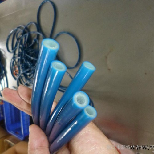 供應新特雙色蘭6X9.5雙色膠管、伸縮水管  材質天然橡膠