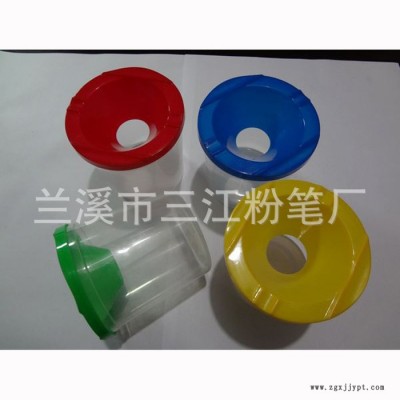 專業廠家供應彩色蓋塑料洗筆筒 小號美術用品顏料杯 **價廉 三江環保顏料桶