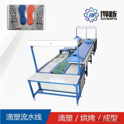 PVC商標機設備 滴塑鞋底點膠機 PVC商標機械