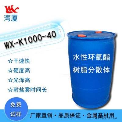 灣廈WX-K1000-40 改性環氧酯樹脂分散體 金屬底漆鋼結構防護戶外欄桿漆樹脂