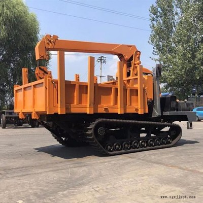鴻信全地形履帶隨車吊 橡膠履帶車載隨車吊車 工程履帶運(yùn)輸隨車吊