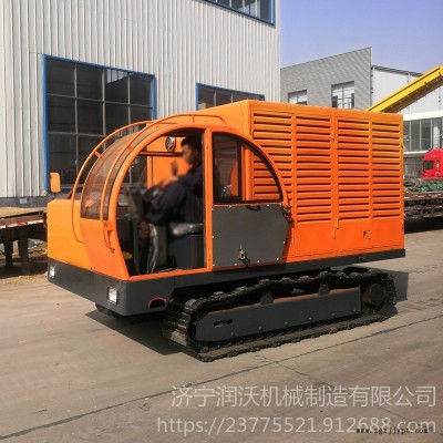 潤沃加長履帶發電車  發電機運輸車  加長橡膠履帶發電車