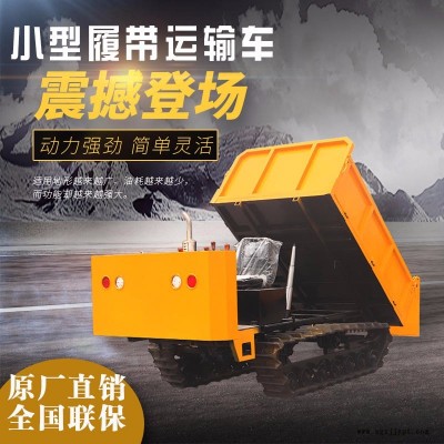農用運輸機械 汽油動力履帶運輸車 橡膠履帶搬運車廠家現貨有質保