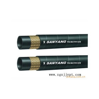 ----鋼絲編織噴砂膠管--質量有保障