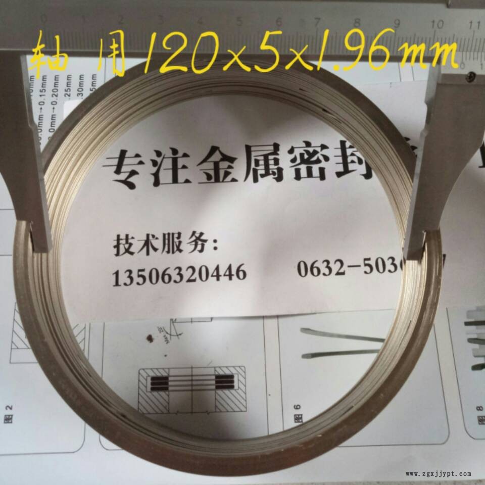 疊環 FEY ISD 軸用120 密封疊環 密封環 鋼鐵行業密封件 疊型密封示例圖1