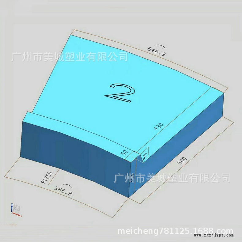 批發供應 高速公路路基標塑料模具 高速公路路面標塑料模具示例圖4