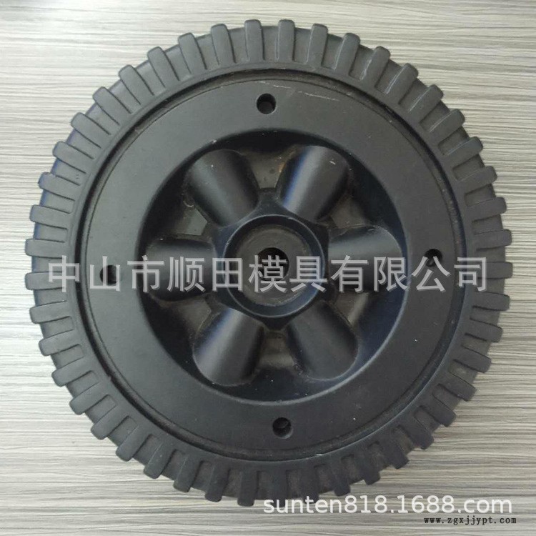 車輪吹塑模具加工水箱浮球吹塑模具吹塑加工塑膠制品吹塑加工示例圖1