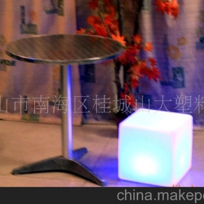 加工定制發光燈箱座椅，滾塑燈箱座椅，方形燈箱(圖)