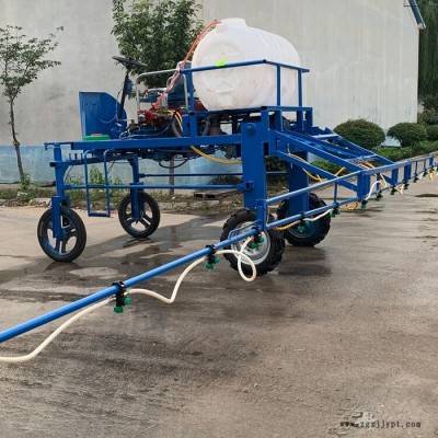 農田自走式高桿打藥機 橡膠輪胎水稻田三輪四輪打藥機 植保防疫打藥機