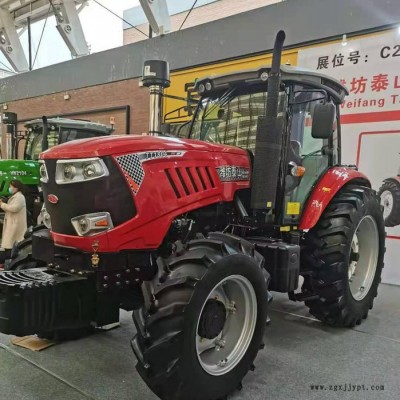 整地專用大型五征MG2104拖拉機 TC大橋濰柴發動機加寬輪胎加大油箱拖拉機 后懸掛重耙播種機械拖拉機