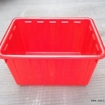 供應 140L,塑料水箱上海 寧波運輸海鮮 專用箱  塑料箱 740*550*440