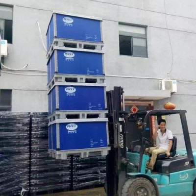 **商中空板周轉箱折疊箱箱可定制尺寸周轉箱環保箱墊板格擋