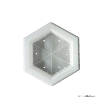 空心六角塑料模具 實心六棱磚模具 對環境起到一個美化的作用