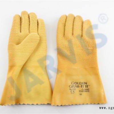 查維斯去皮機(jī)去筋膜機(jī)專(zhuān)用手套耐切割，柔軟、舒適、吸汗橡膠手套ANSELL去皮機(jī)手套