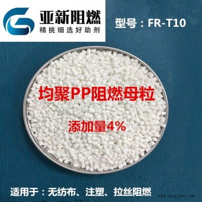 廠家直銷PP阻燃劑，聚丙烯阻燃母粒，供應均聚共聚阻燃母粒，中空板填充繩阻燃