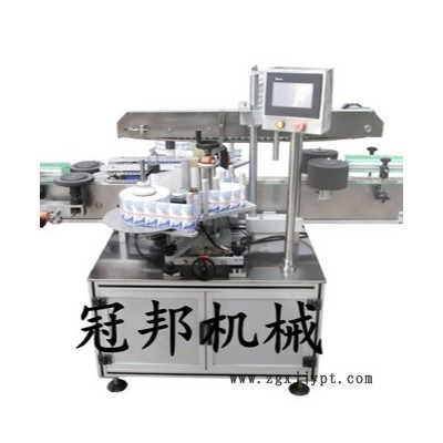 棗莊地板清洗劑雙面貼標機 全自動雙面貼標機 濟南冠邦 GB-YT