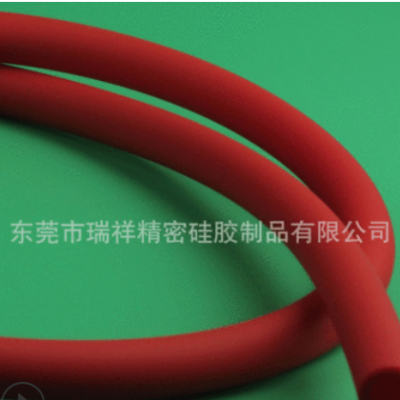 瑞祥硅膠紅管啞面磨砂硅膠套管金屬護套硅膠管臺燈硅膠軟管