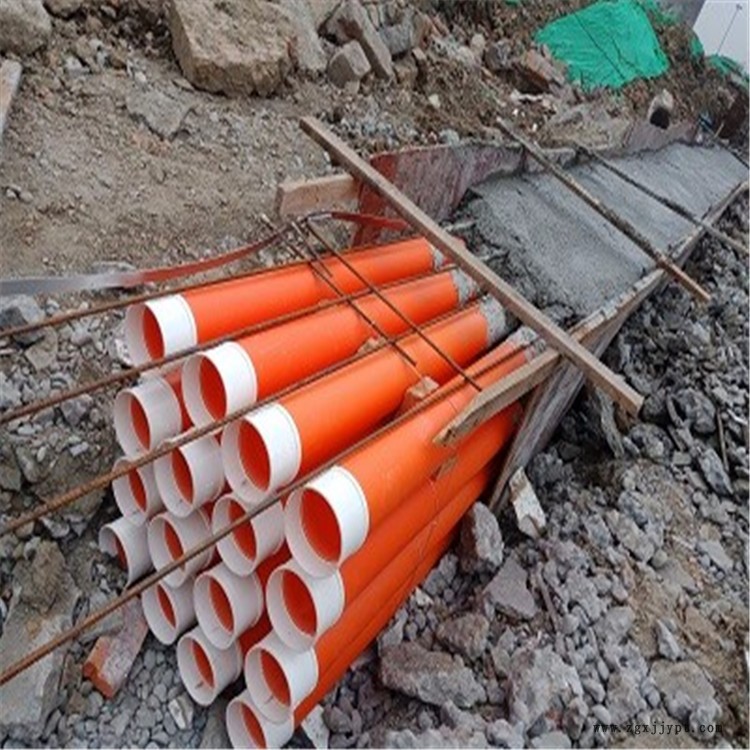純原料MPP拖拉管 濟南MPP電力管 203MPP管接頭 量大從優