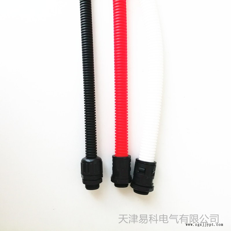 阿里廠家批發尼龍軟管黑色塑料軟管 蛇皮管 批發直銷