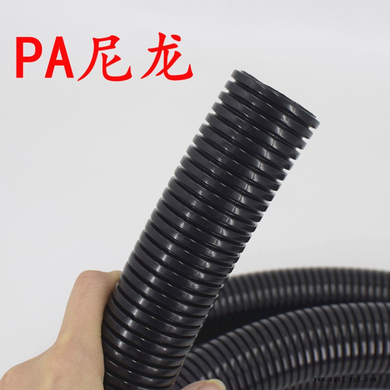 江蘇常州廠家批發尼龍軟管黑色塑料軟管 尼龍電纜接頭 規格齊全