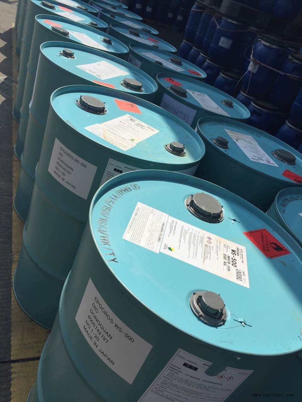 提供新驊化工水性印花油墨 交聯(lián)劑WS-500 金屬涂料交聯(lián)劑 金屬烤漆交聯(lián)劑示例圖2