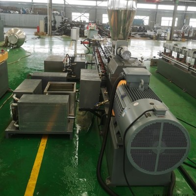 內外屏蔽電線電纜抽粒設備,江蘇昆山子母機組75/180