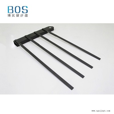 耐高溫碳纖維牙叉定制 碳纖維工業機械手加工可伸縮